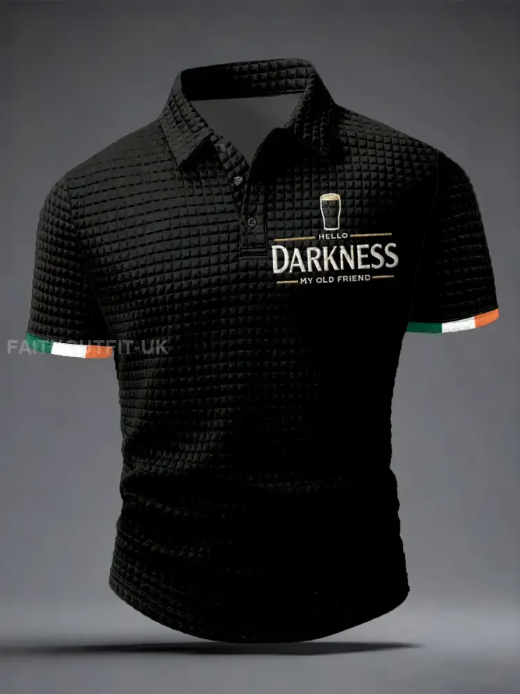Men’s Hello Darkness My Old Friend short sleeve shirt