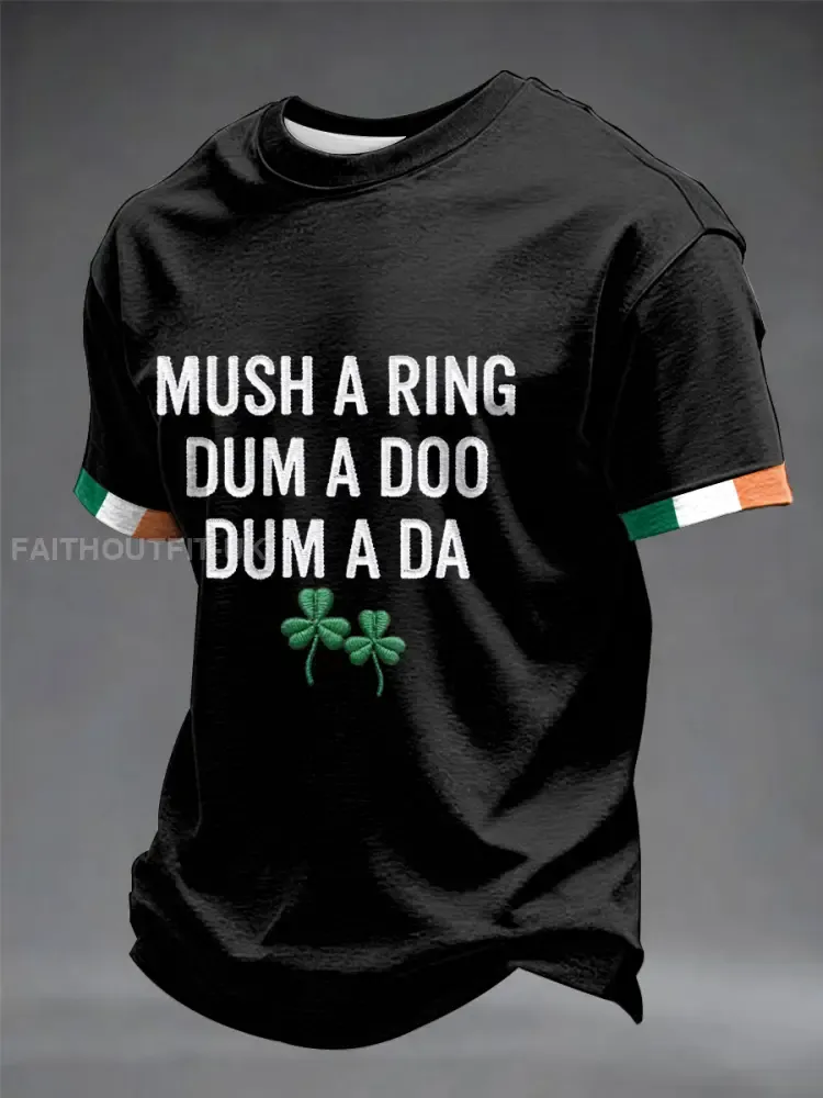 Men’s Irish drinking song Inspired short sleeves t-shirt