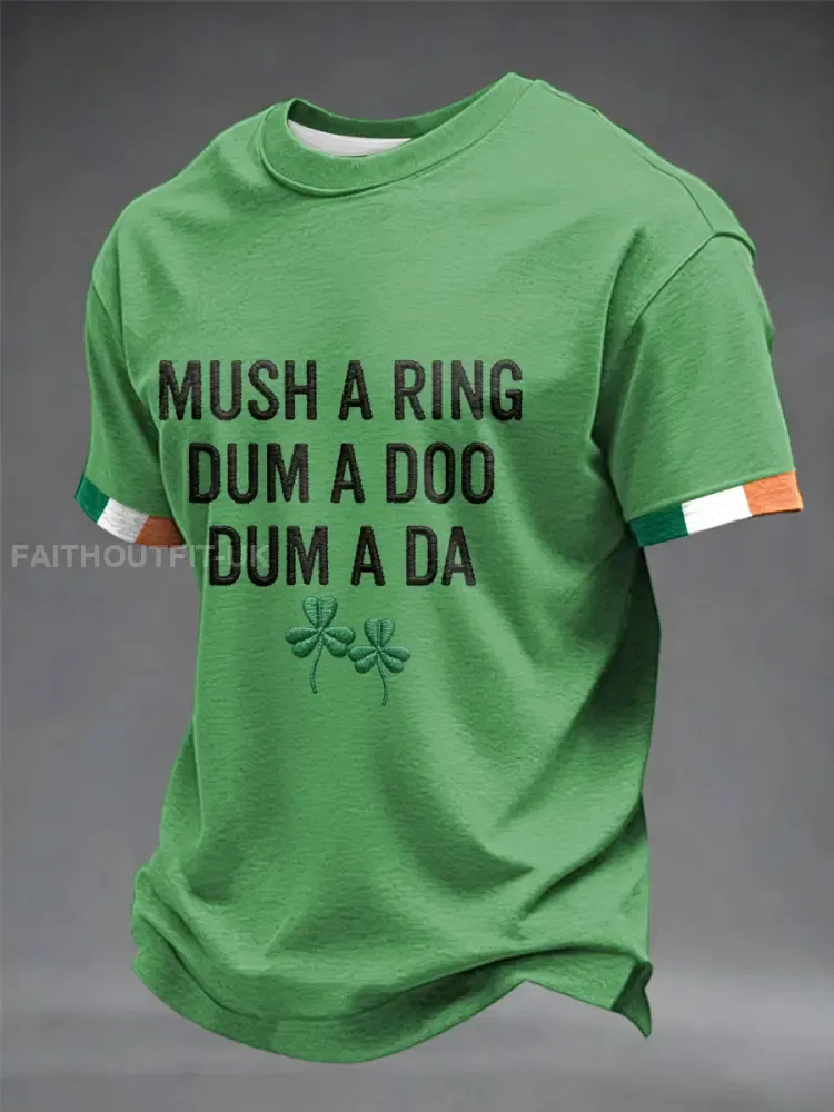 Men’s Irish drinking song Inspired short sleeves t-shirt