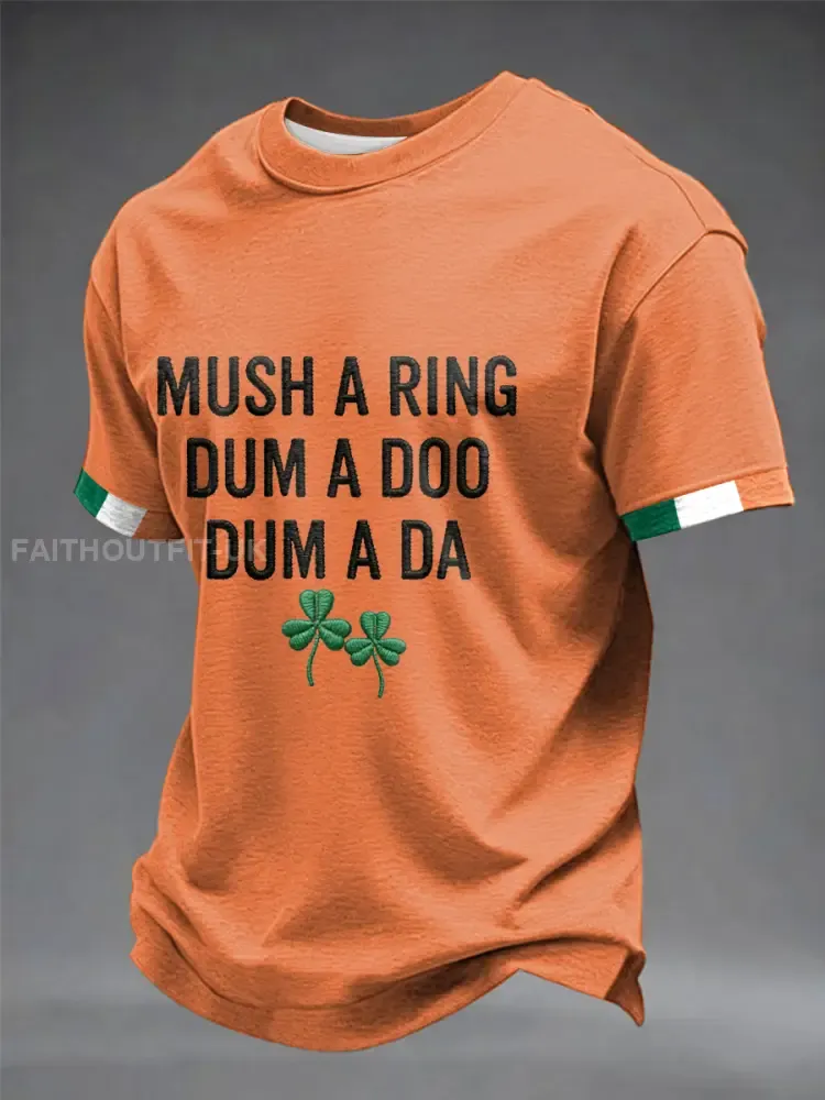 Men’s Irish drinking song Inspired short sleeves t-shirt