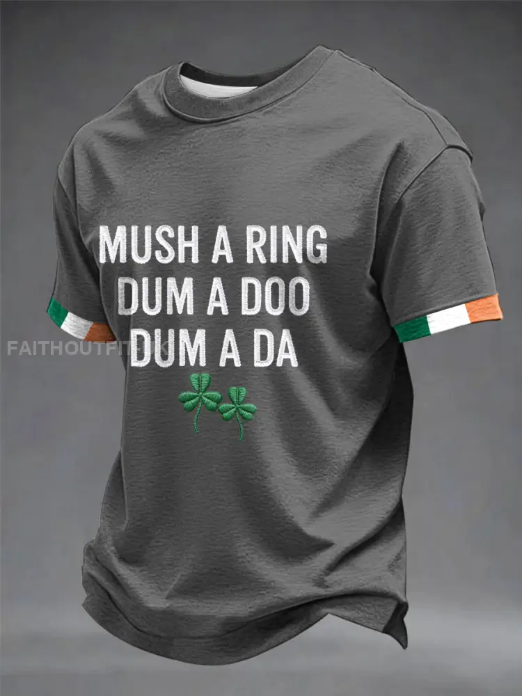 Men’s Irish drinking song Inspired short sleeves t-shirt
