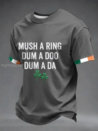 Men’s Irish drinking song Inspired short sleeves t-shirt