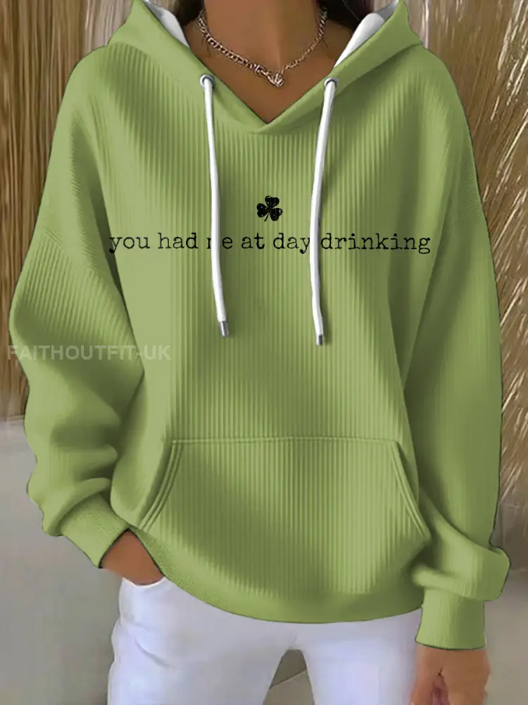 Women’s You Had Me At Day Drinking Hoodie