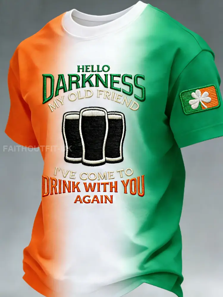 Men’s Hello Darkness My Old Friend T-shirt