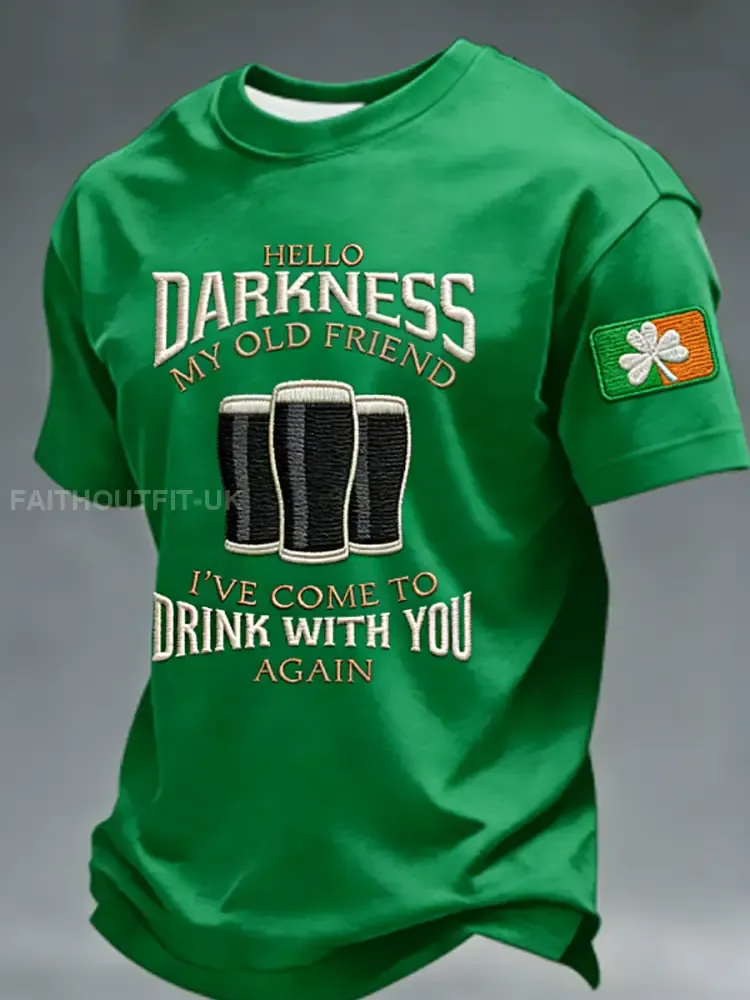 Men’s Hello Darkness My Old Friend T-shirt