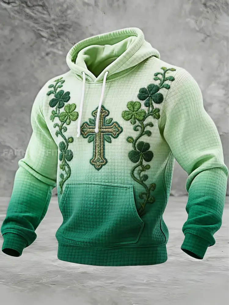 Men’s St. Patrick’s Day Printed Hoodie