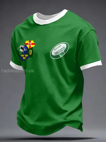 Men’s Ireland Rugby Lover Printed T-shirt