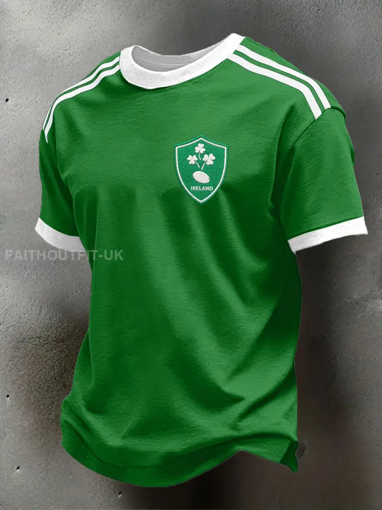 Men’s Ireland Rugby Lover Printed T-shirt