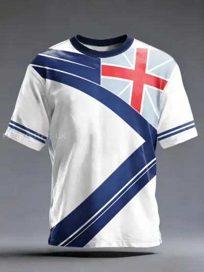 Men’s UK Football Lover England Printed short sleeves t-shirt
