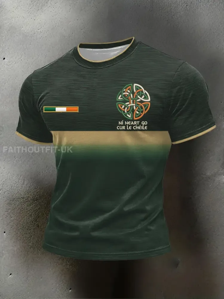 Men’s Ireland Rugby Lover Printed T-shirt