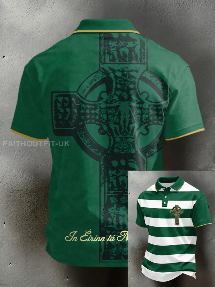 Men’s Ireland Rugby Lover Printed Casual Tops