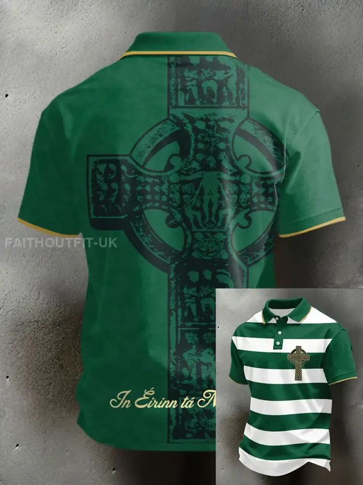 Men’s Ireland Rugby Lover Printed Casual Tops