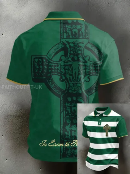 Men’s Ireland Rugby Lover Printed Casual Tops