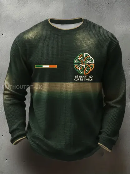 Men’s Ireland Rugby Lover Printed Waffle Tops