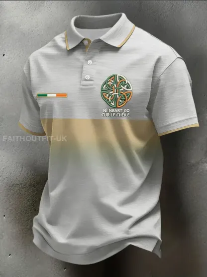 Men’s Ireland Rugby Lover Printed Casual Tops