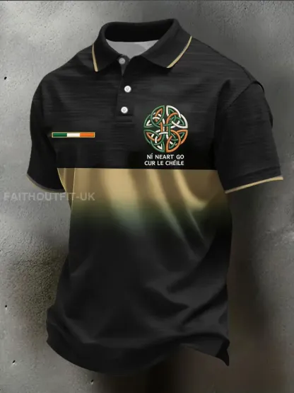 Men’s Ireland Rugby Lover Printed Casual Tops