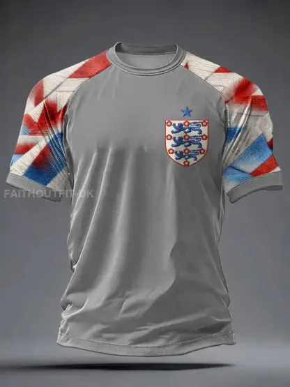 Men’s UK Football Lover England Printed short sleeve t-shirt