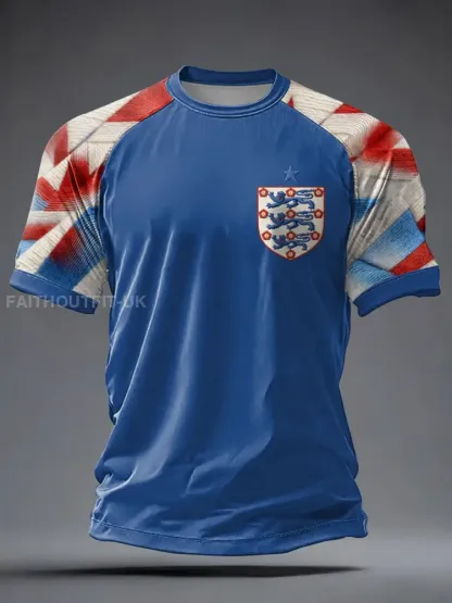 Men’s UK Football Lover England Printed short sleeve t-shirt