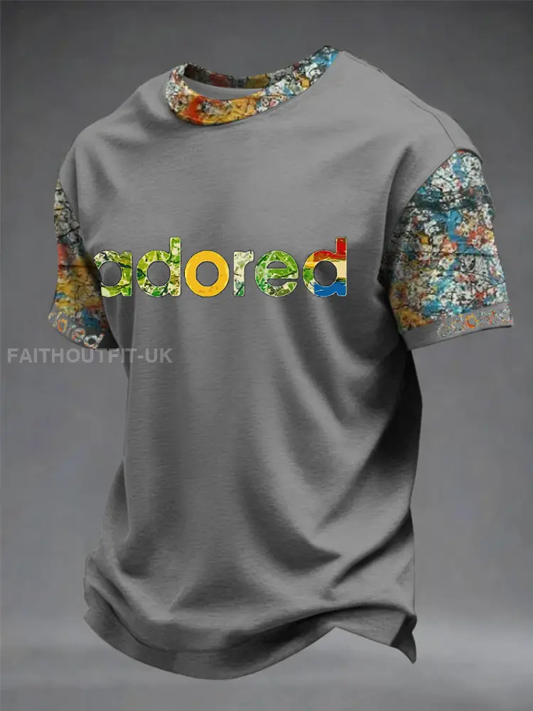 Men’s Lemon Roses Music Lover Printed short sleeves t-shirt