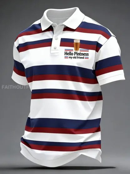 Men’s Hello Pintness My Old Friend Printed Shirt