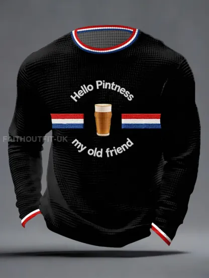 Men’s Hello Pintness My Old Friend Waffle Top
