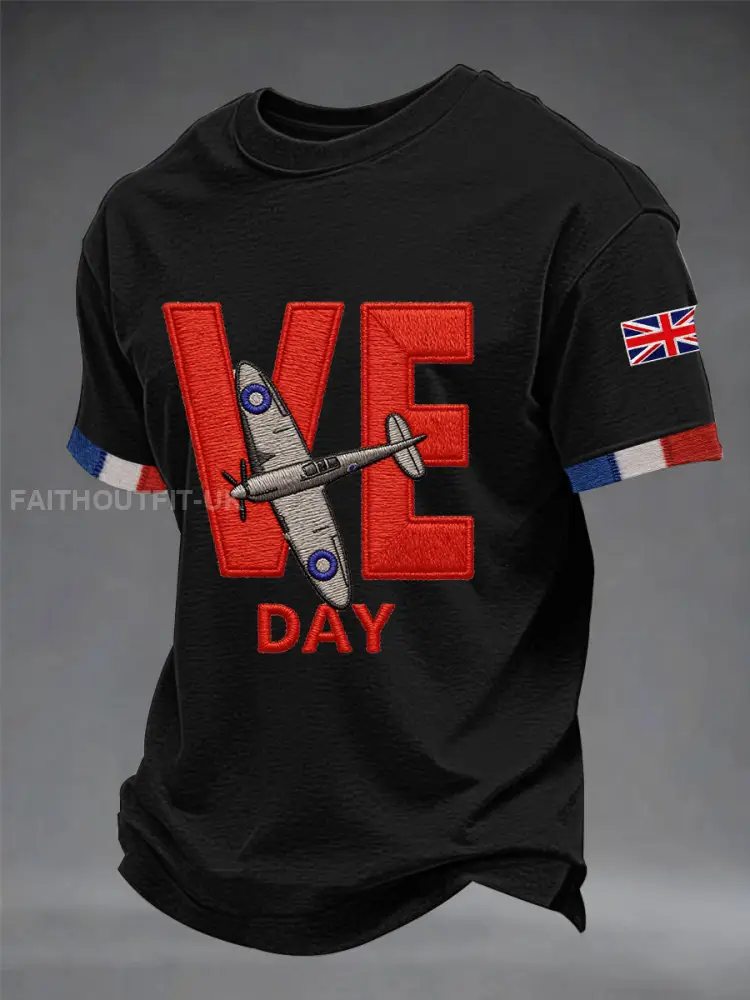 Men’s Victory In Europe Day Short Sleeves T-shirt