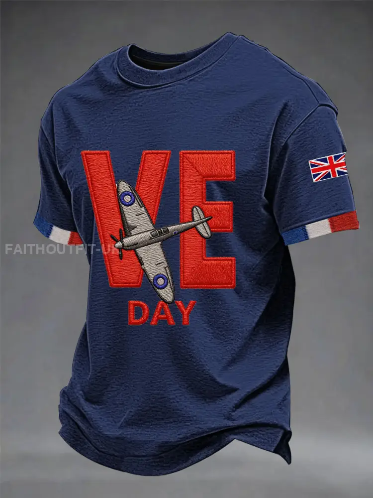 Men’s Victory In Europe Day Short Sleeves T-shirt