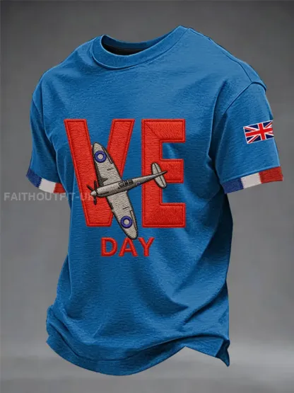 Men’s Victory In Europe Day Short Sleeves T-shirt