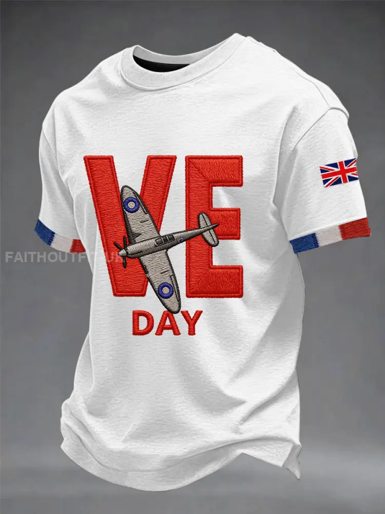 Men’s Victory In Europe Day Short Sleeves T-shirt