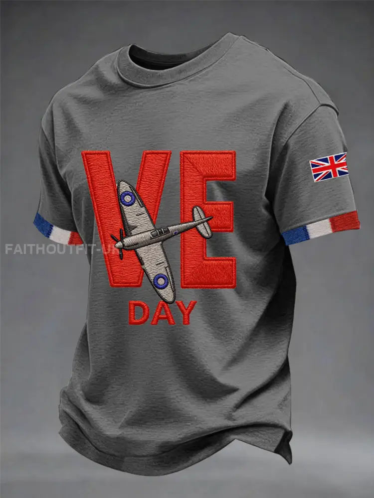 Men’s Victory In Europe Day Short Sleeves T-shirt