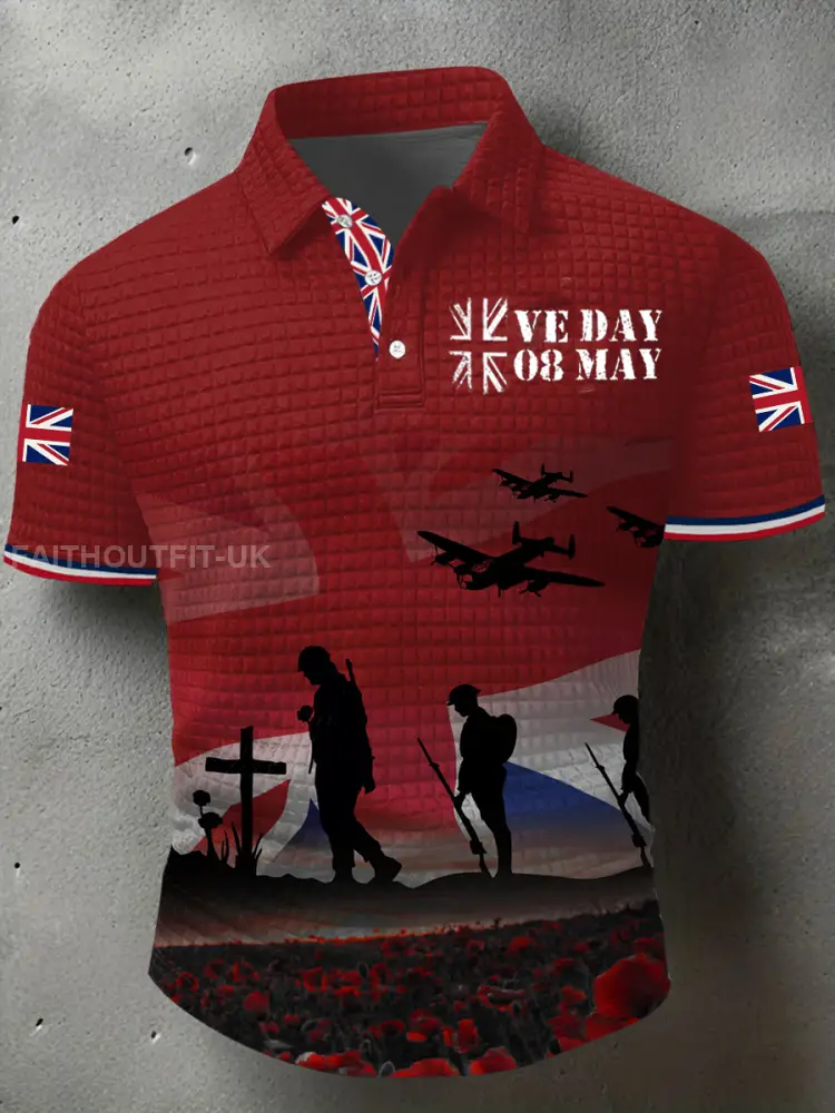 Men’s Victory In Europe Day Short Sleeve Shirt
