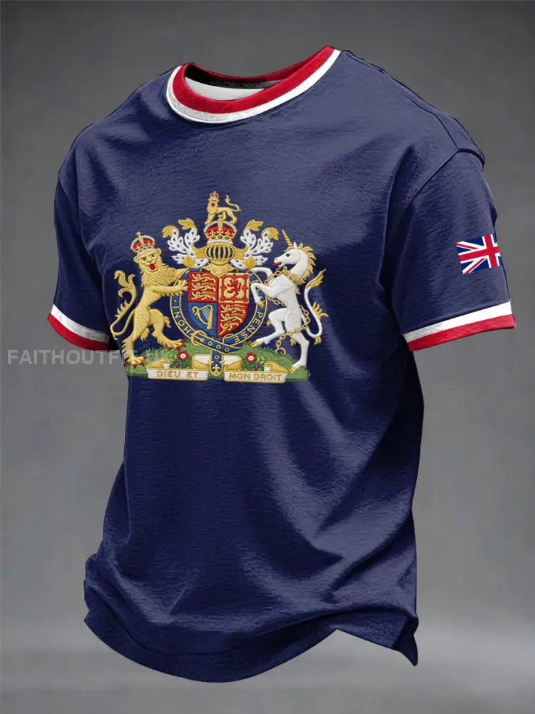 Men’s UK Printed short sleeves t-shirt