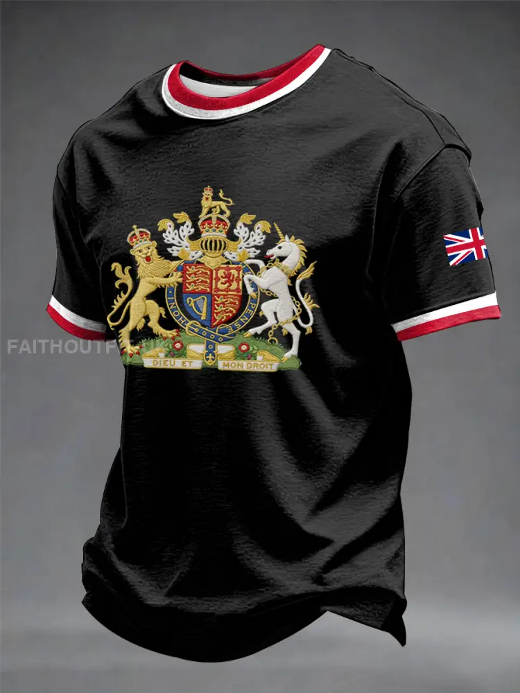 Men’s UK Printed short sleeves t-shirt