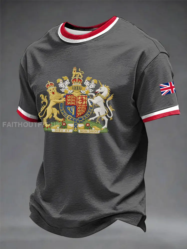 Men’s UK Printed short sleeves t-shirt