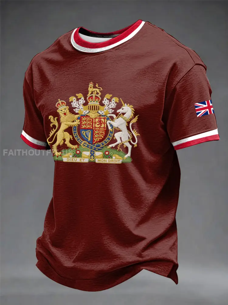 Men’s UK Printed short sleeves t-shirt