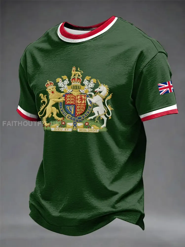 Men’s UK Printed short sleeves t-shirt