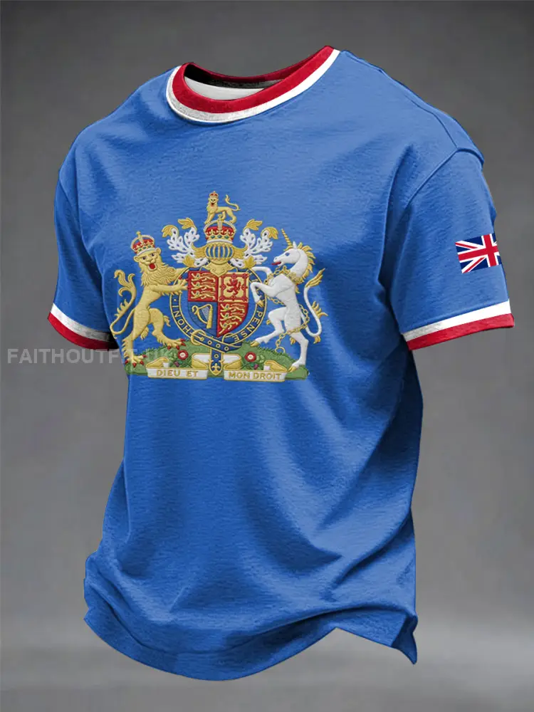Men’s UK Printed short sleeves t-shirt