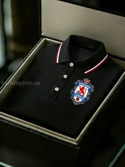 Men’s Vintage England Casual Shirt