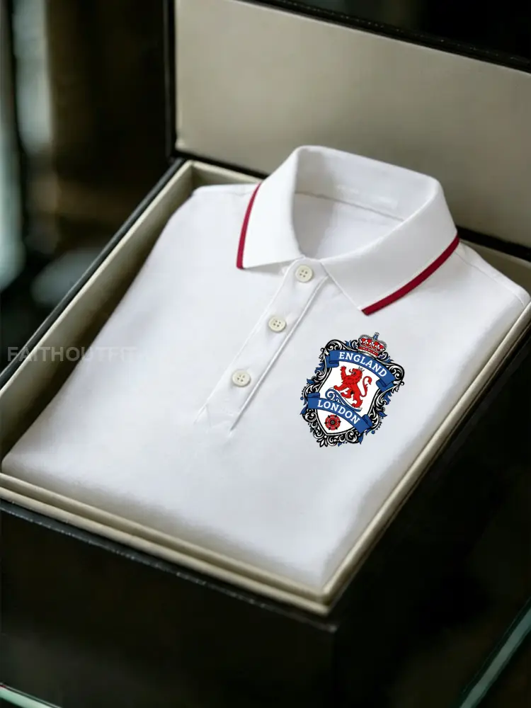 Men’s Vintage England Casual Shirt
