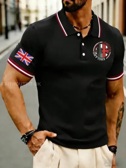 Men’s Vintage England Casual Shirt