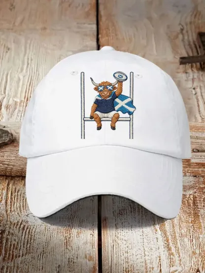 Unisex Scotland Rugby Lover Printed Hat