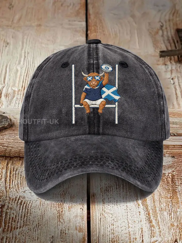 Unisex Scotland Rugby Lover Printed Hat