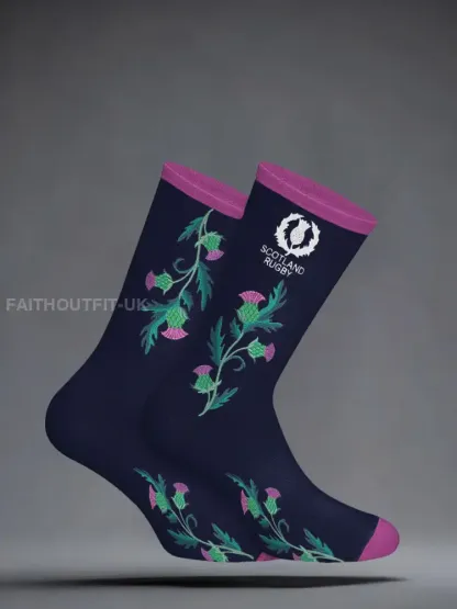 Scotland Rugby Lover Printed Socks