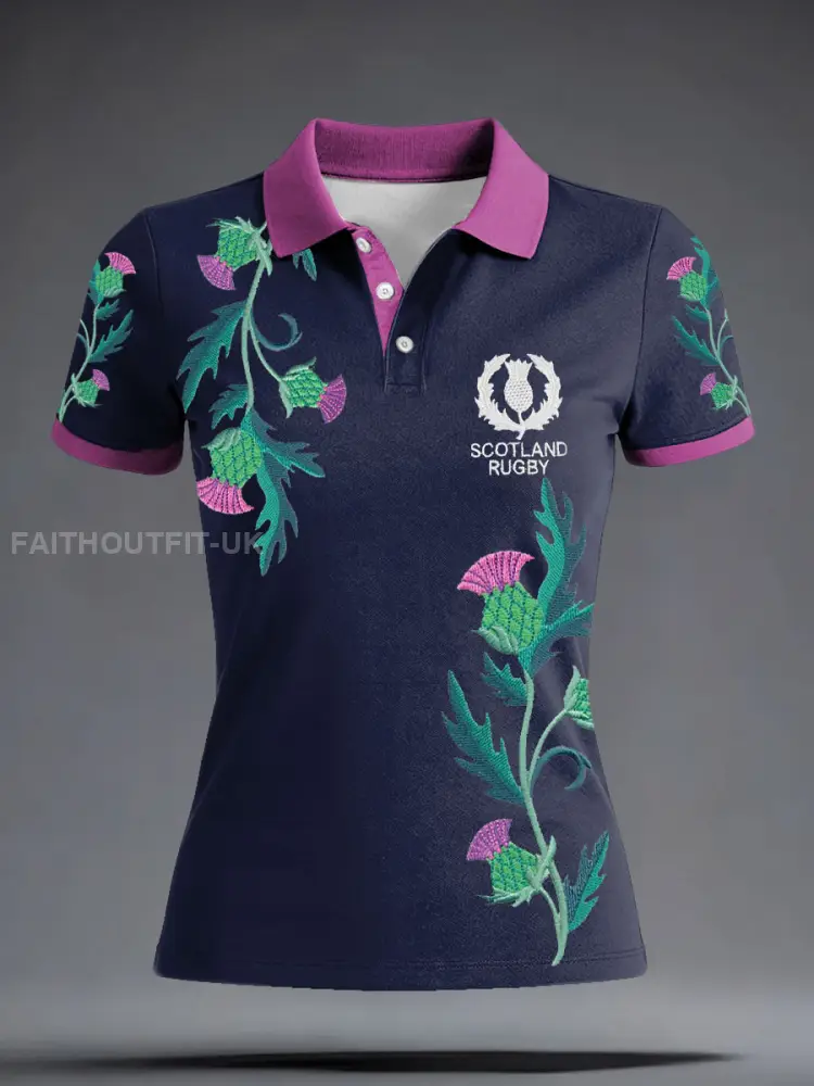 Women’s Scotland Rugby Lover Printed Tops