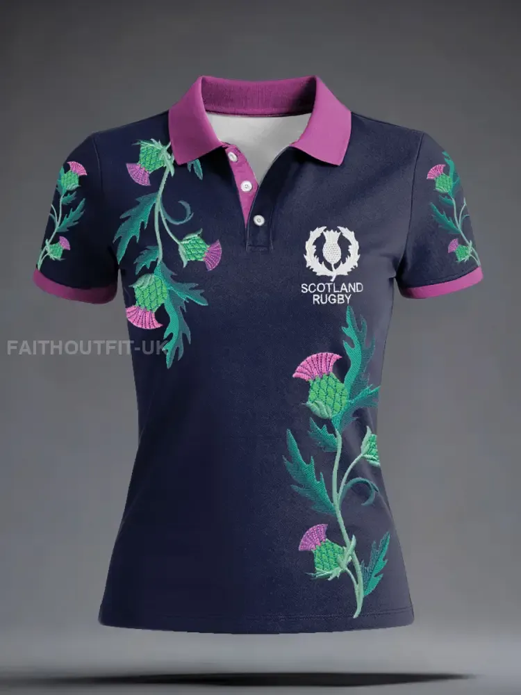 Women’s Scotland Rugby Lover Printed Tops