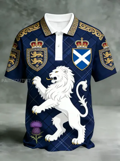 Unisex Scotland We’ll Be Coming 2026 Football Lover Printed T-shirt