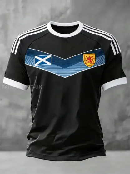 Men’s UK Football Lover Scotland Printed short sleeve t-shirt
