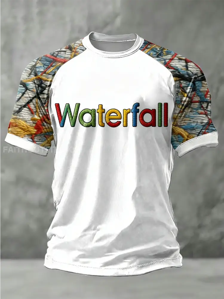 Men’s Lemon Roses Music Lover Printed short sleeve t-shirt