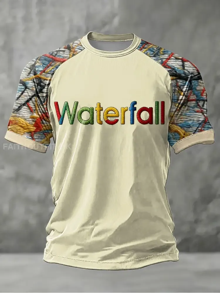 Men’s Lemon Roses Music Lover Printed short sleeve t-shirt