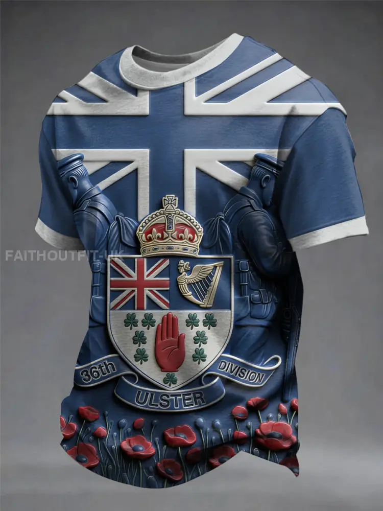 Men’s Lest We Forget short sleeves t-shirt
